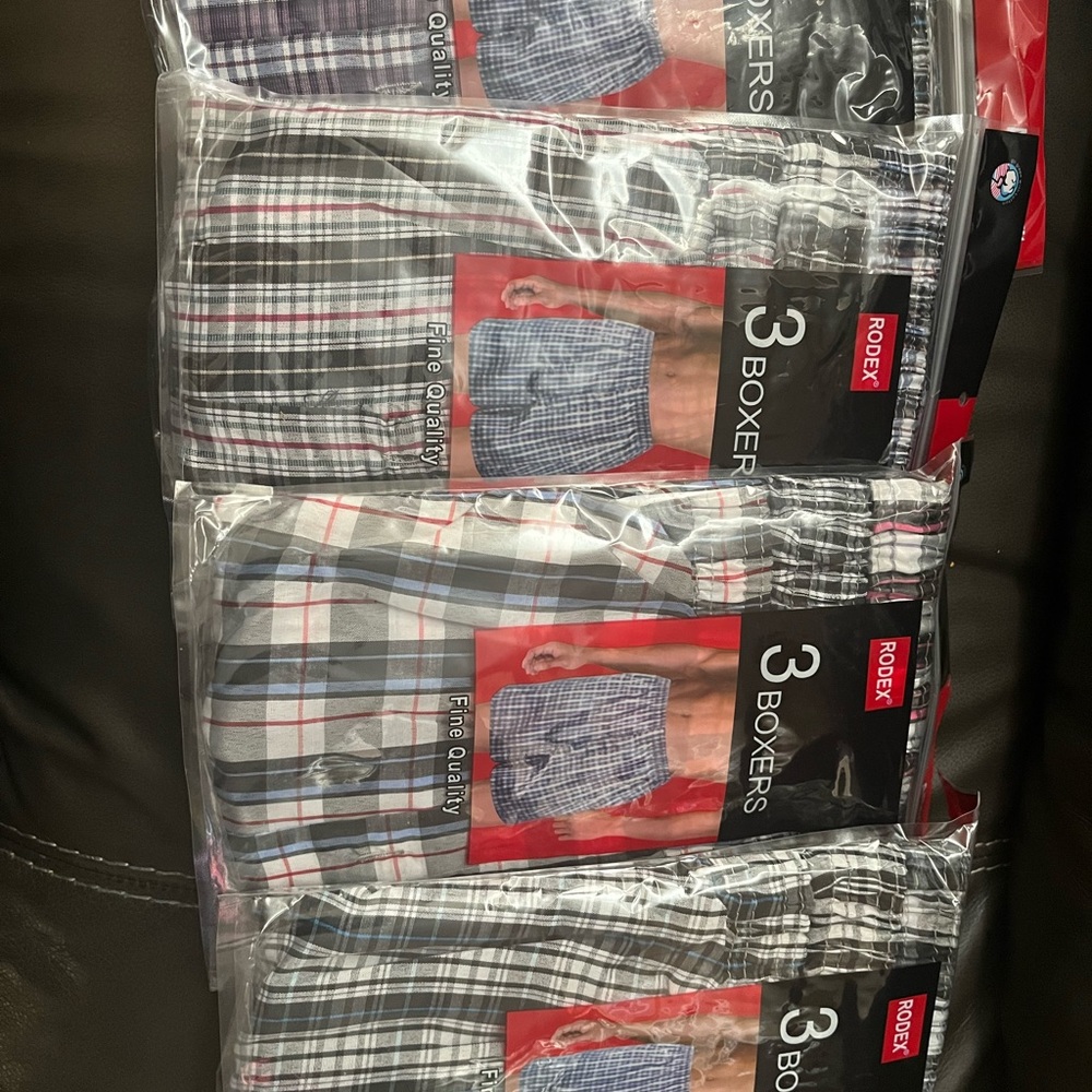 Lot of 4 packs of Boxers (12 Total)